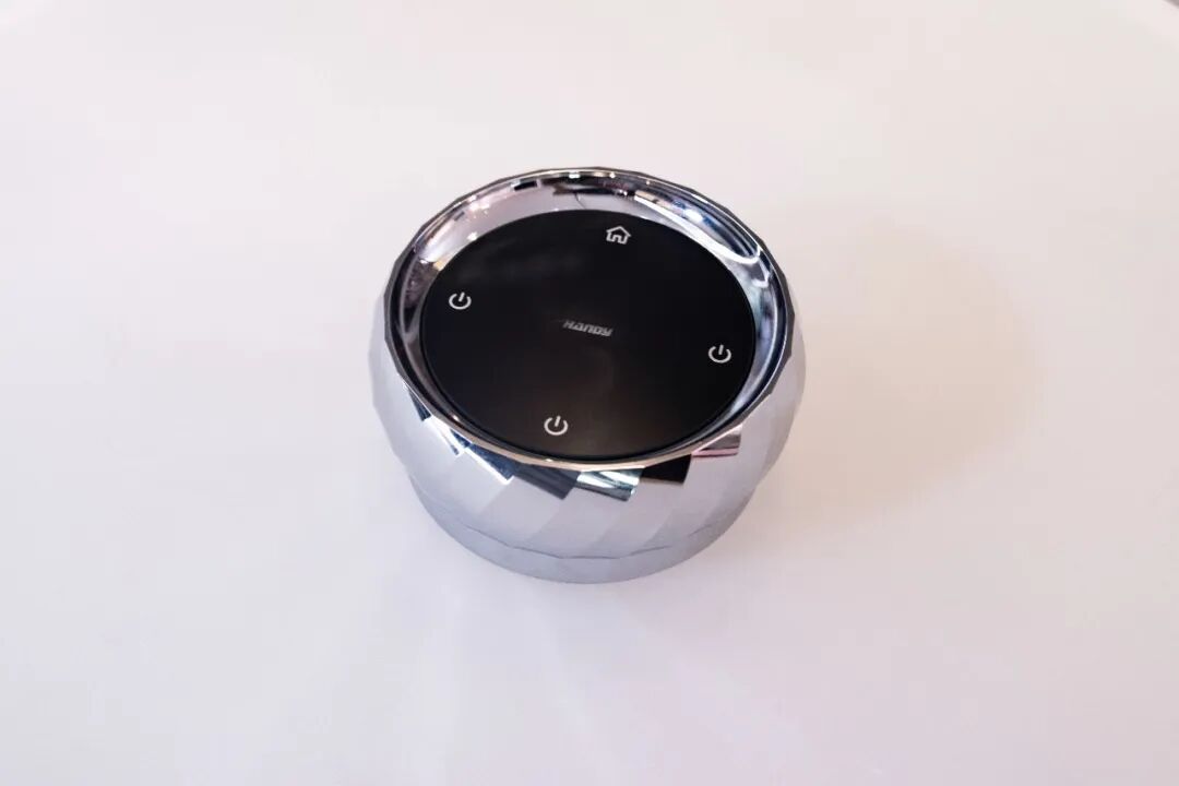 告别布线烦恼！汉的电气新品「智能旋钮控制器」无线登场，一键掌控空间光影